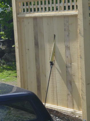 Custom Fencing - Wire Support Panel